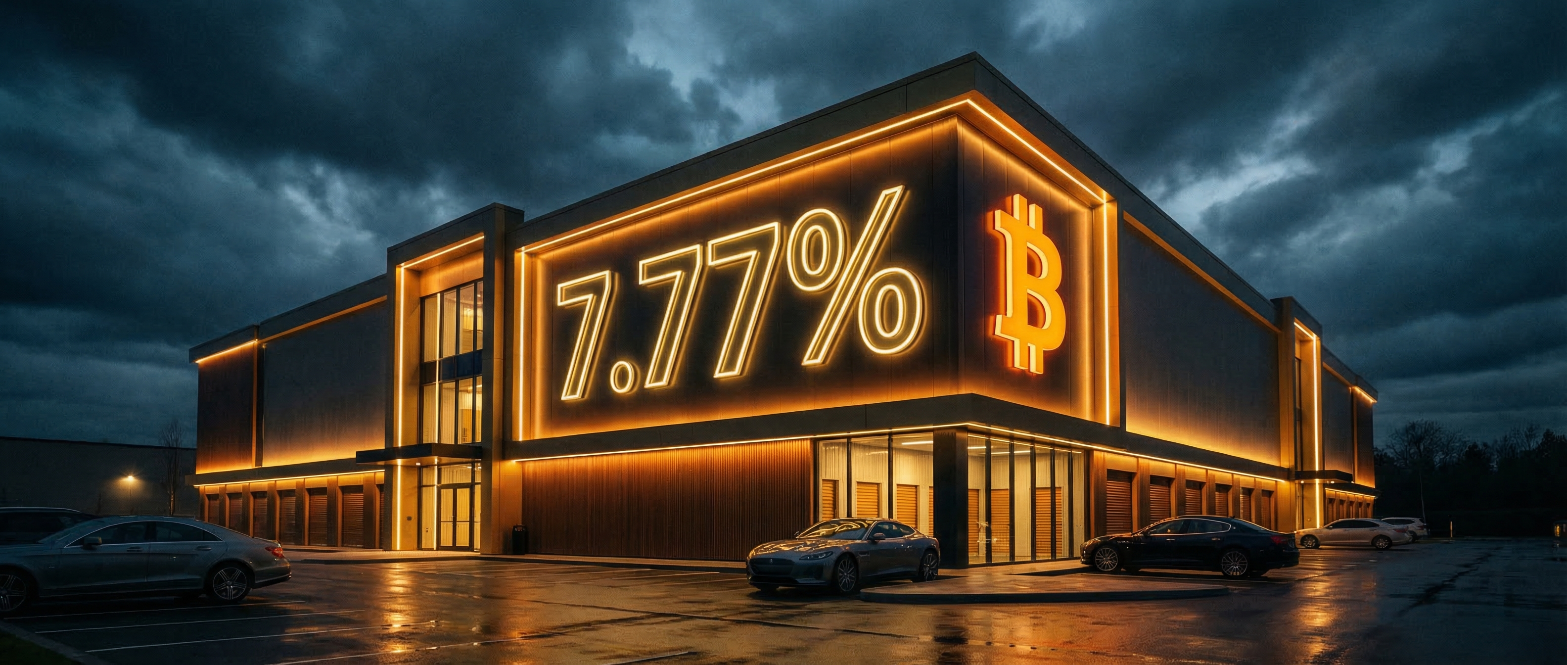 7.77% + ₿ Digital Storage Units